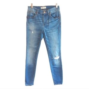 Madewell 9" high riser skinny jeans size 26